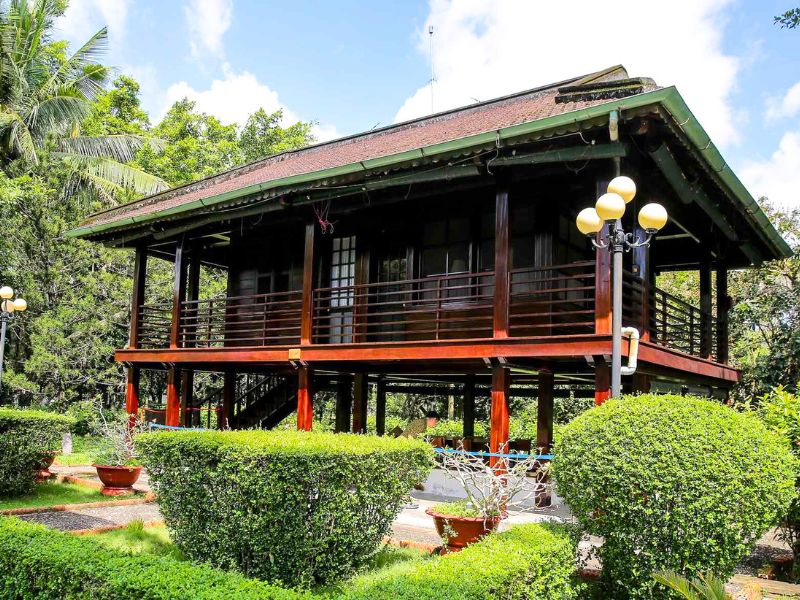 Maison sur pilotis de Ho Chi Minh