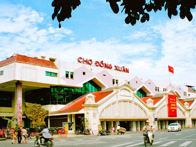 Marché de Dong Xuan