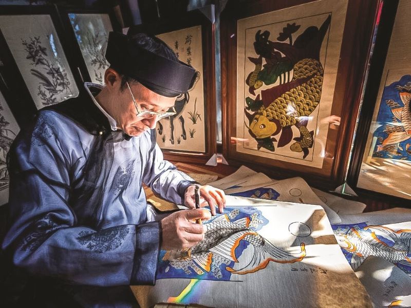 Village des estampes de Dong Ho