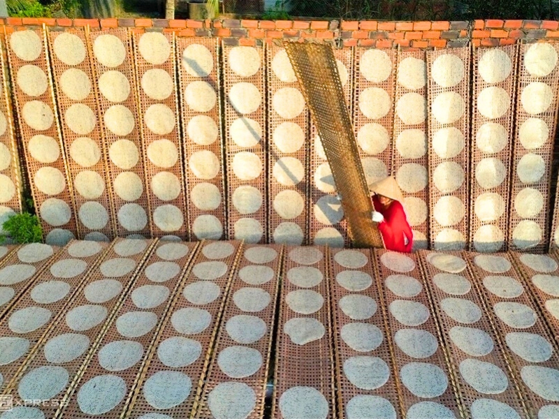 Village de galettes de riz de My Lông