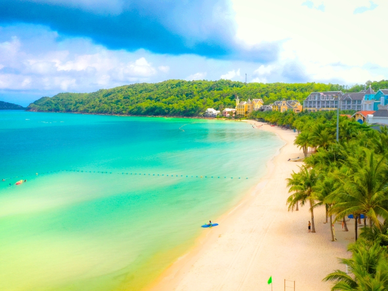 Phu Quôc sous son plus beau soleil : de novembre à avril, c’est le moment parfait pour profiter de ses plages paradisiaques!