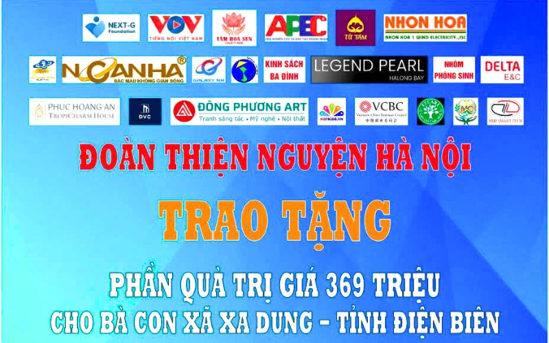 Voyage humanitaire à Dien Biên