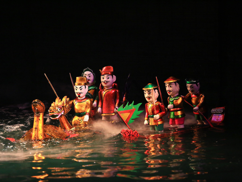 Marionnette sur l'eau Hanoi
