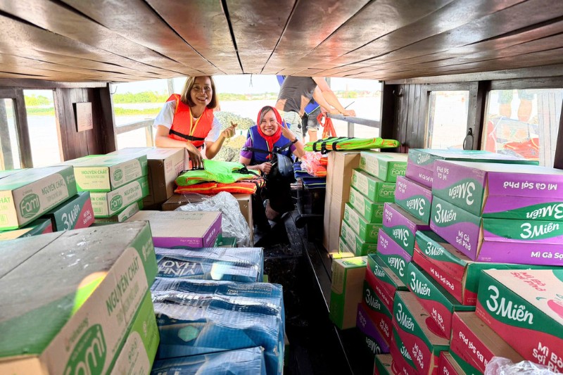 Horizon Vietnam se mobilise après le typhon au Nord Vietnam (10/2025)