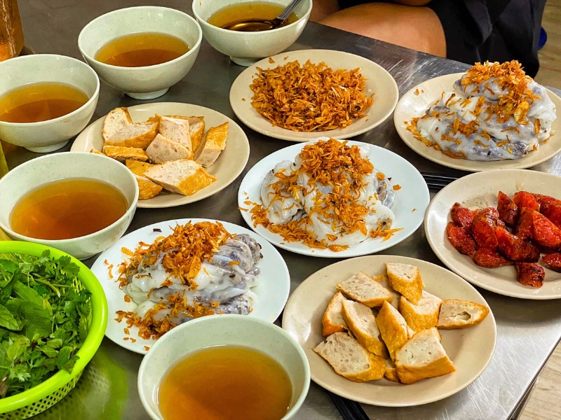 Le bánh cuốn est prisé par les Vietnamiens à n’importe quel moment de la journée