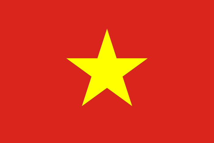 Les drapeaux du Vietnam