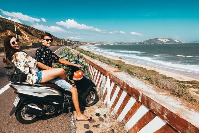 Explorer mui ne vietnam en scooter