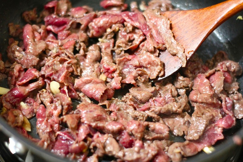 nouilles sautées au bœuf (My xao bo) (5)