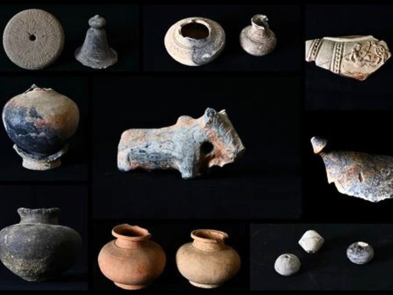 Vestige en céramique de la civilisation Óc Eo, vieux de plus de 2 000 ans